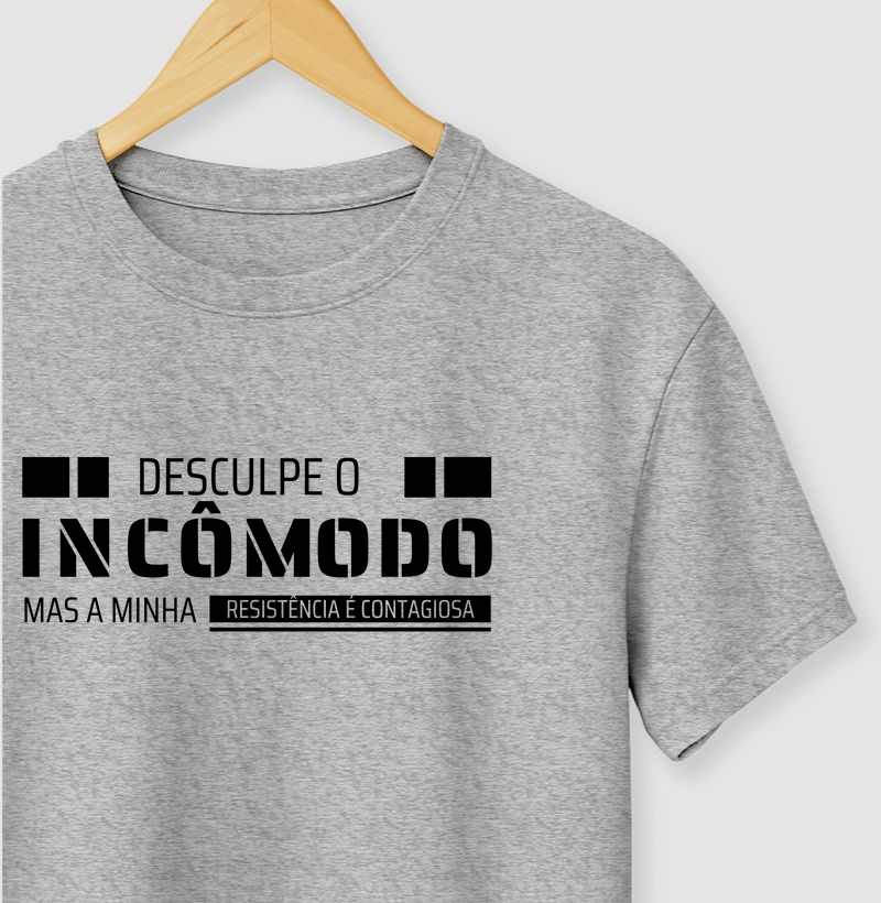 Camiseta Original Resistência Contagiosa