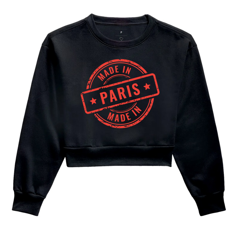 Camiseta Viagem - Carimbo Paris Made In