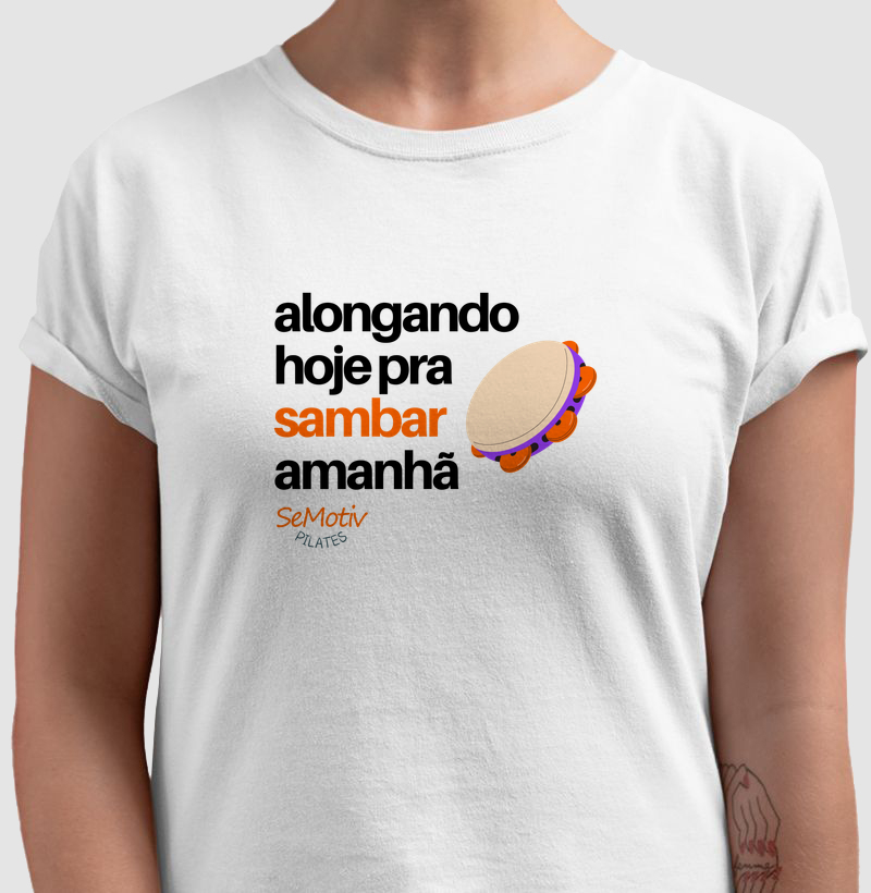 Alongando hoje pra sambar amanhã