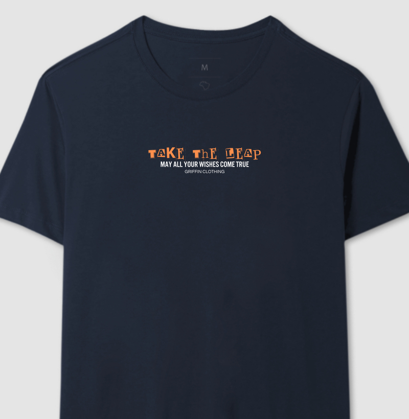 CAMISETA MASCULINA TAKE THE LEAP III