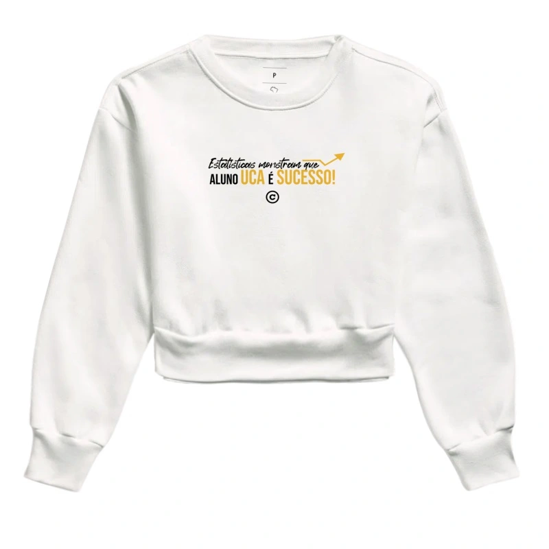 Moletom Cropped - Sucesso