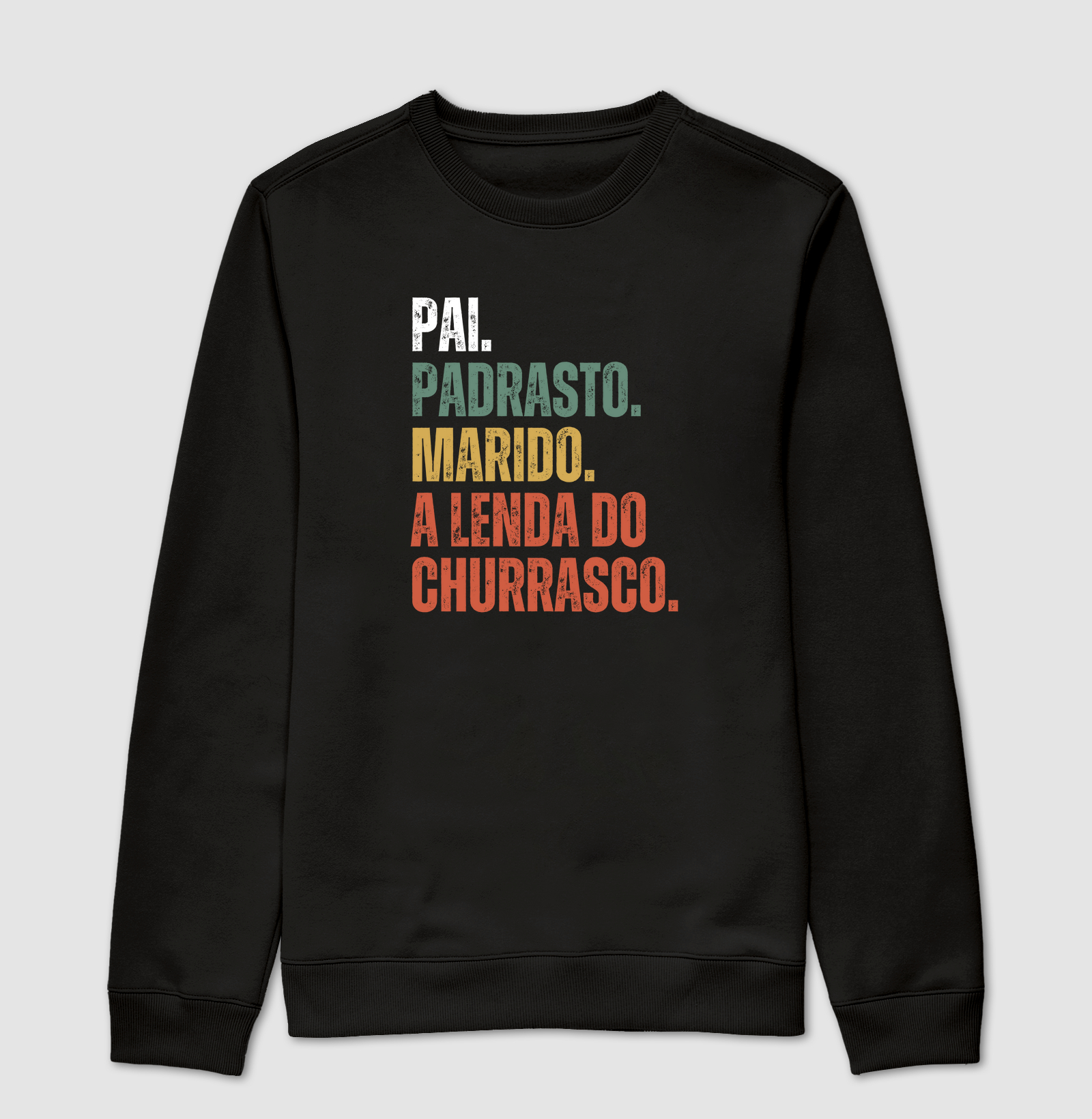 Pai. Padrasto. Marido. A lenda do churrasco.