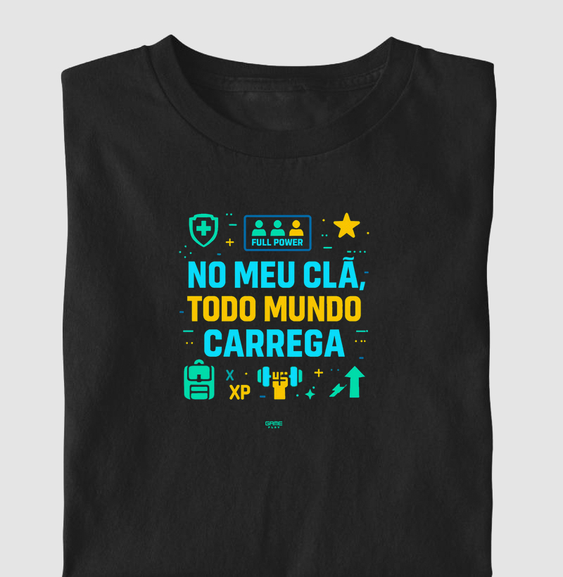 ClaPhrase No Meu Clã Todo Mundo Carrega