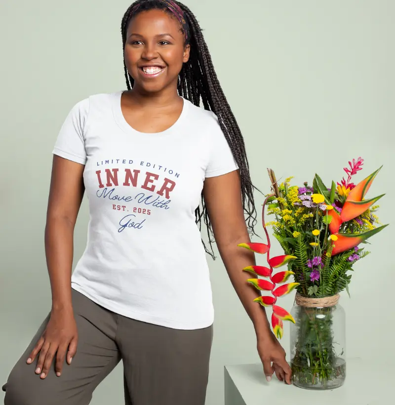 Camiseta Premium Mova-se com Deus