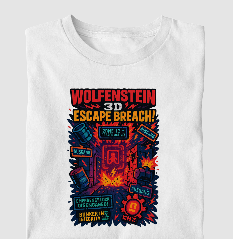 PcDos Wolfenstein 3D Escape Breach
