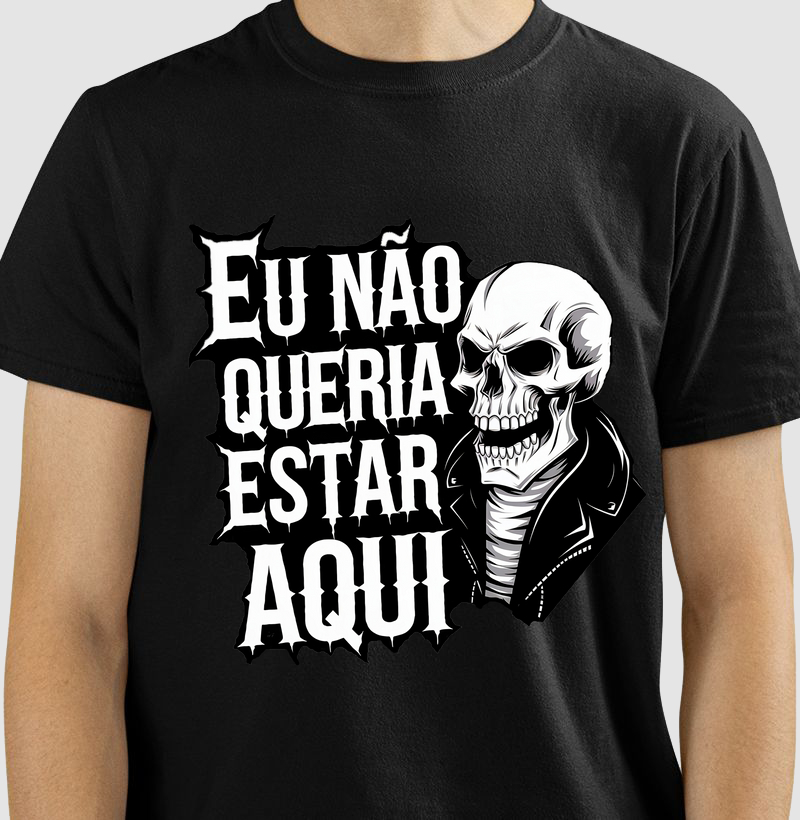Eu não queria estar aqui