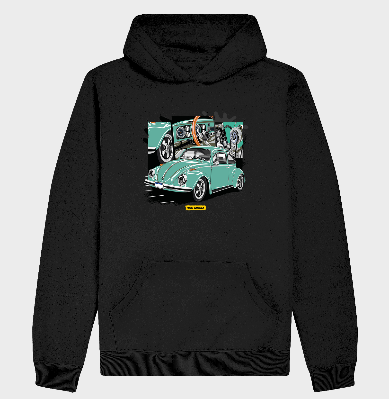 Fusca Verde Prússia Invocado