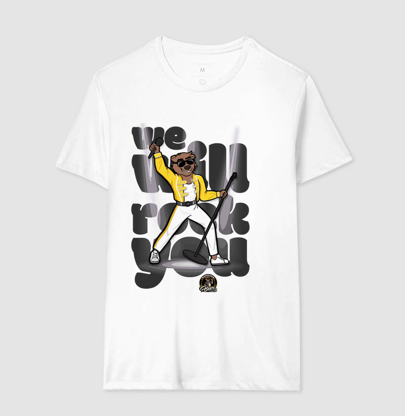 Camiseta we will rock you pta