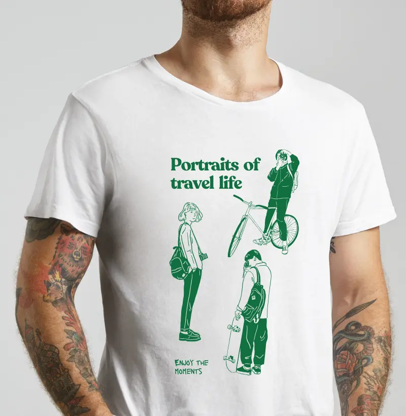 Portraits of travel life