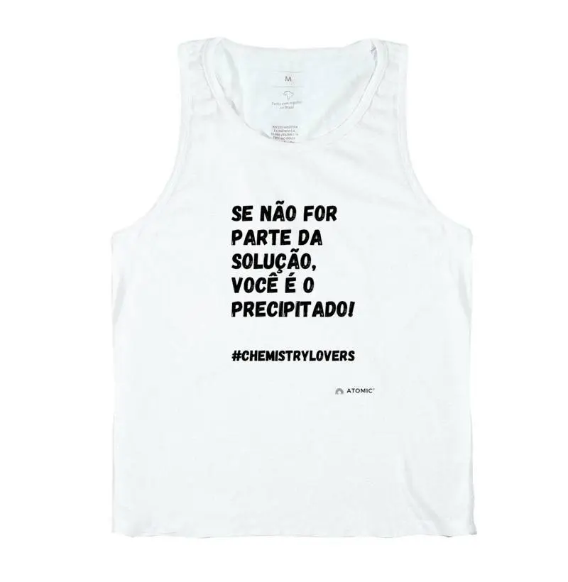 Se não for parte da solução, você é o precipitado!