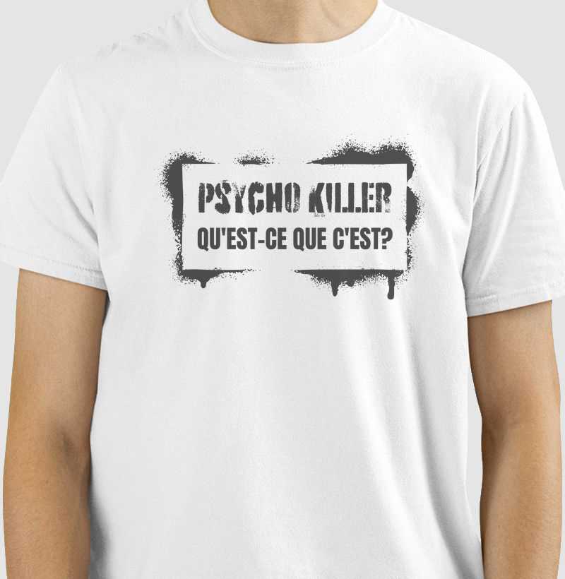 Camiseta Psycho killer