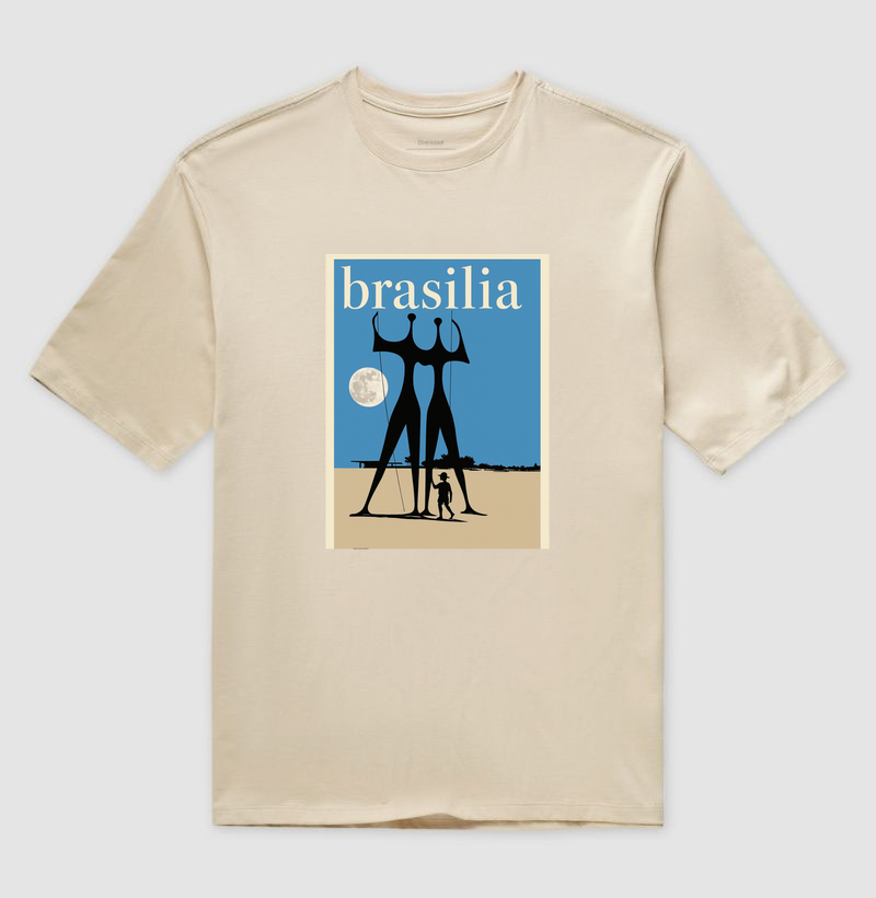 Camiseta Oversized Brasília