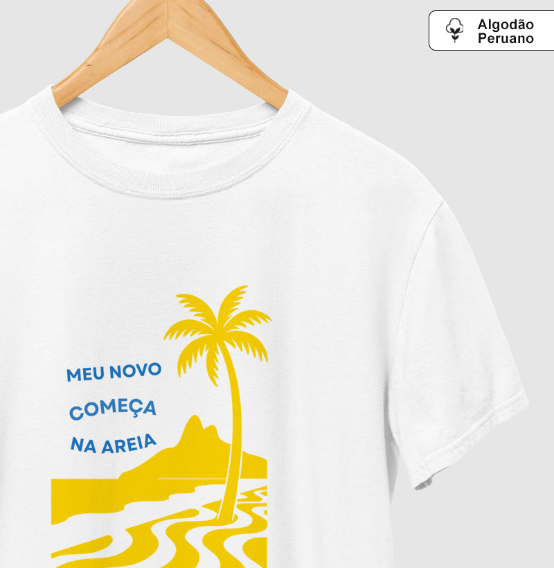 MEU NOVO COMEÇA NA AREIA