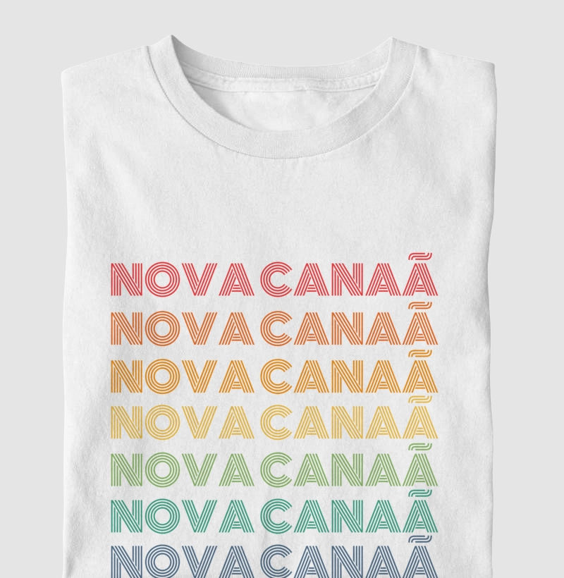 Nova Canaã Letreiro Retrô