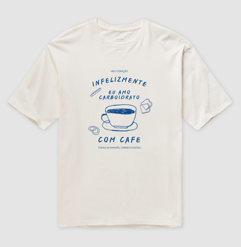 Infelizmente eu amo carboidrato com café