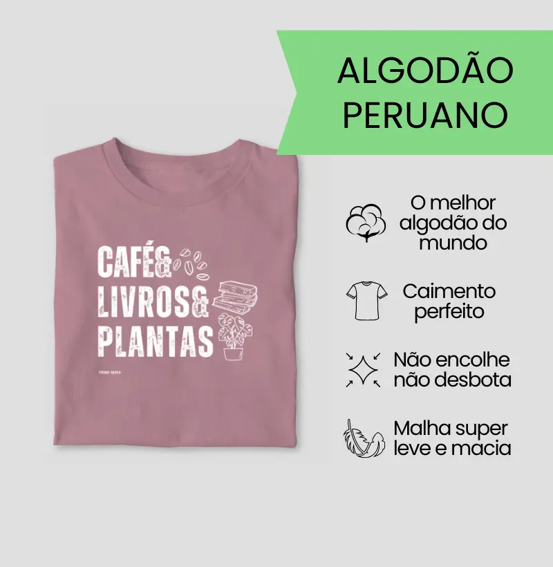 Café, Livros e Plantas