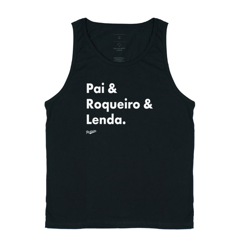 Pai, roqueiro, lenda.