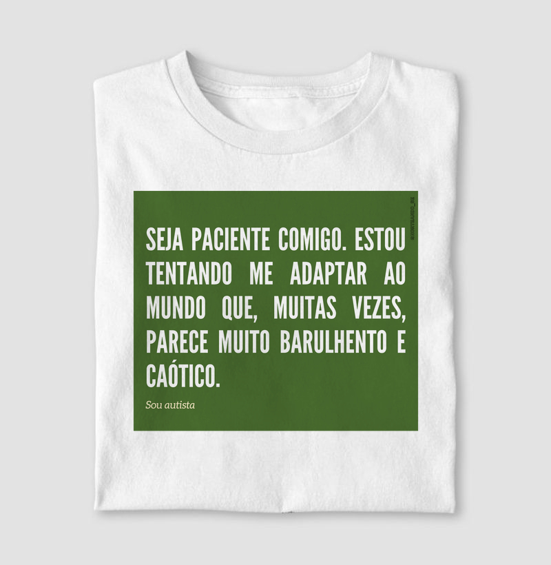 Peça "Seja Paciente Comigo"