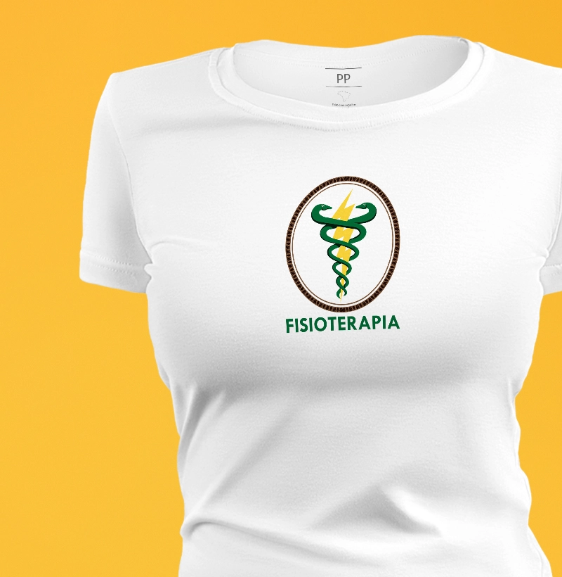 Camiseta Símbolo da Fisioterapia - feminina