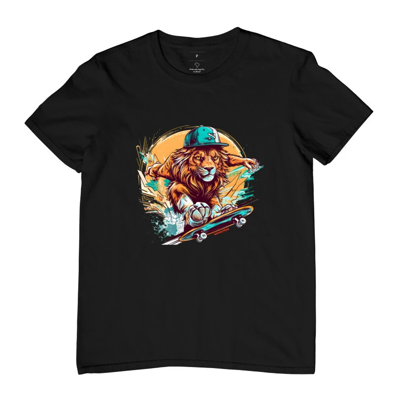 T-shirt Leão Radical
