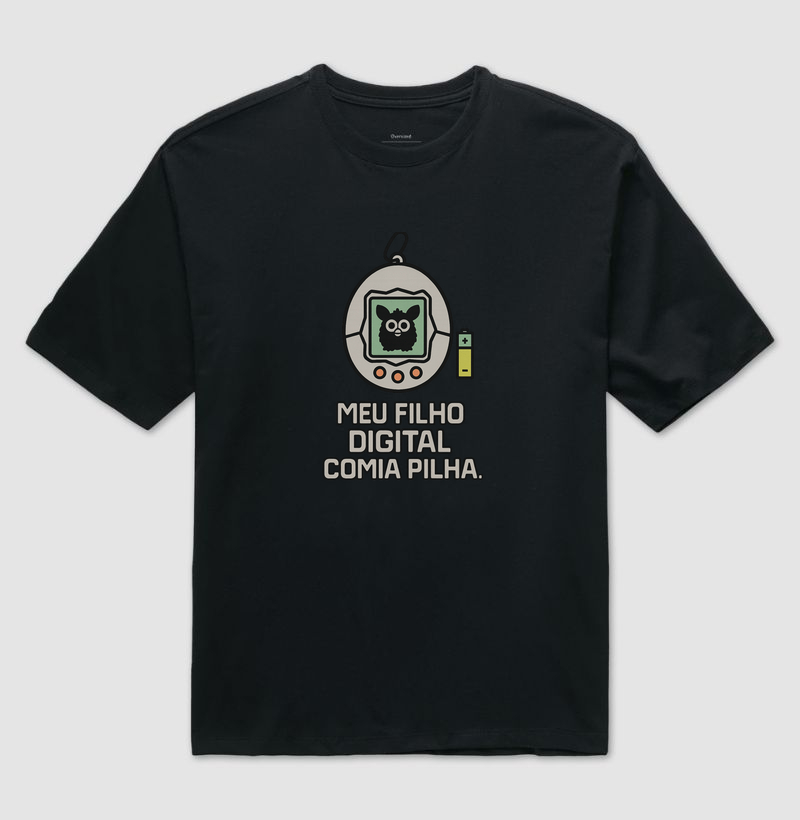 Meu filho digital comia pilha