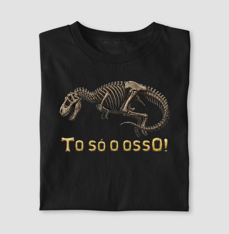 Camisa T-rex To Só o Osso Premium 