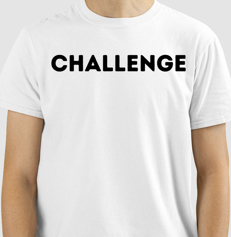 camiseta desafio 