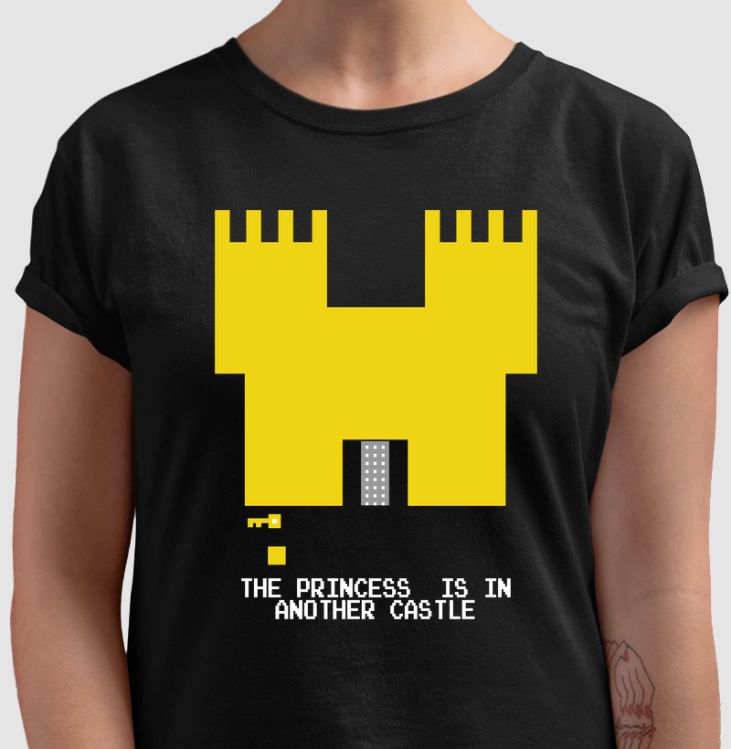 Pixel Castle Quest – Think Tee