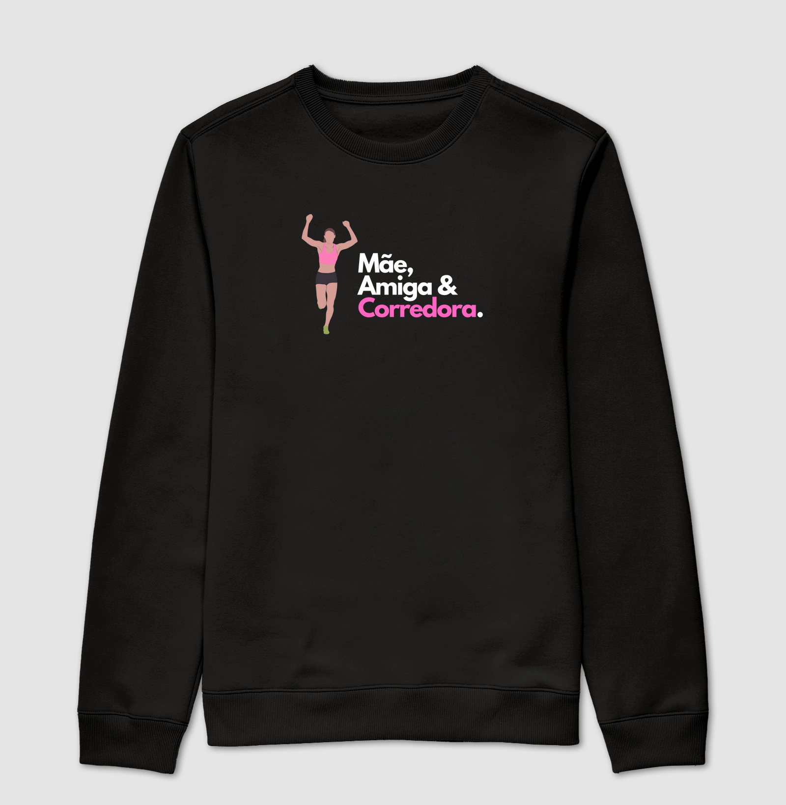 Mãe, Amiga e Corredora - pink