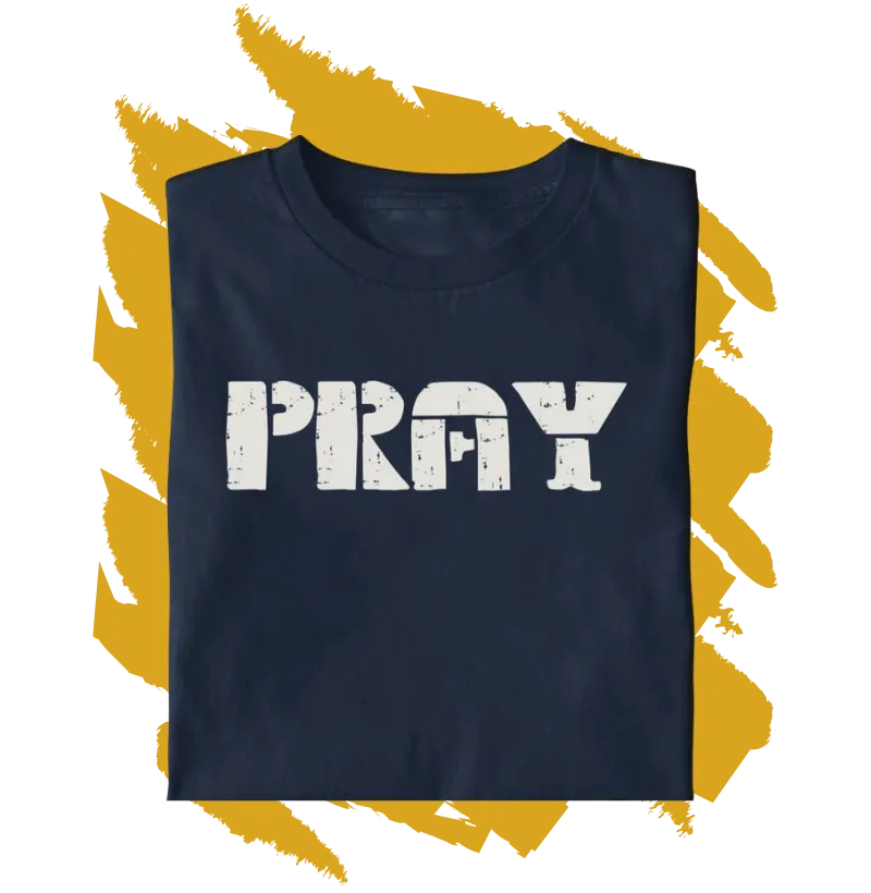 Camiseta Cristã - Pray FEM