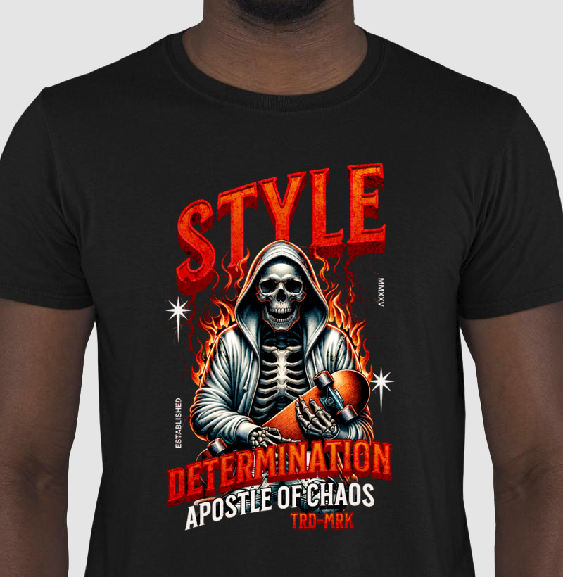 caveira de fogo coleção (masculino)