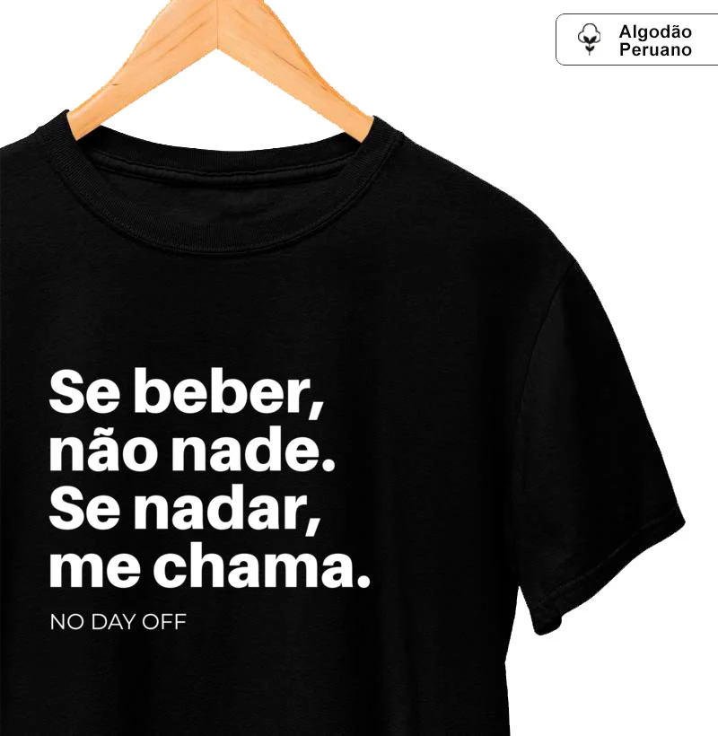 SE BEBER NAO NADE