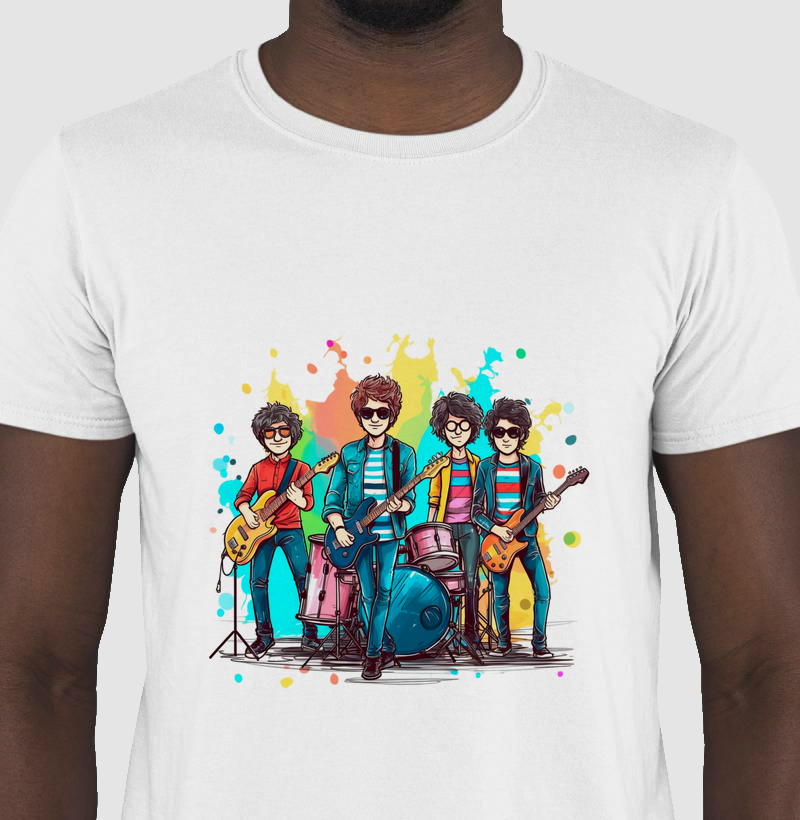 Camiseta Banda de Rock 