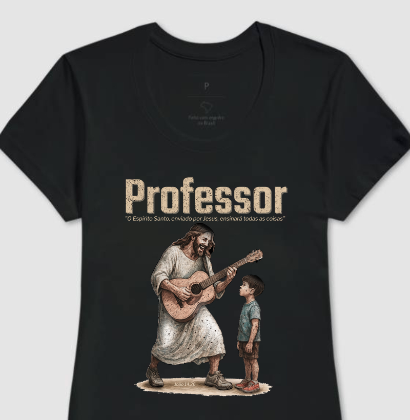 Camiseta Professor - Violão