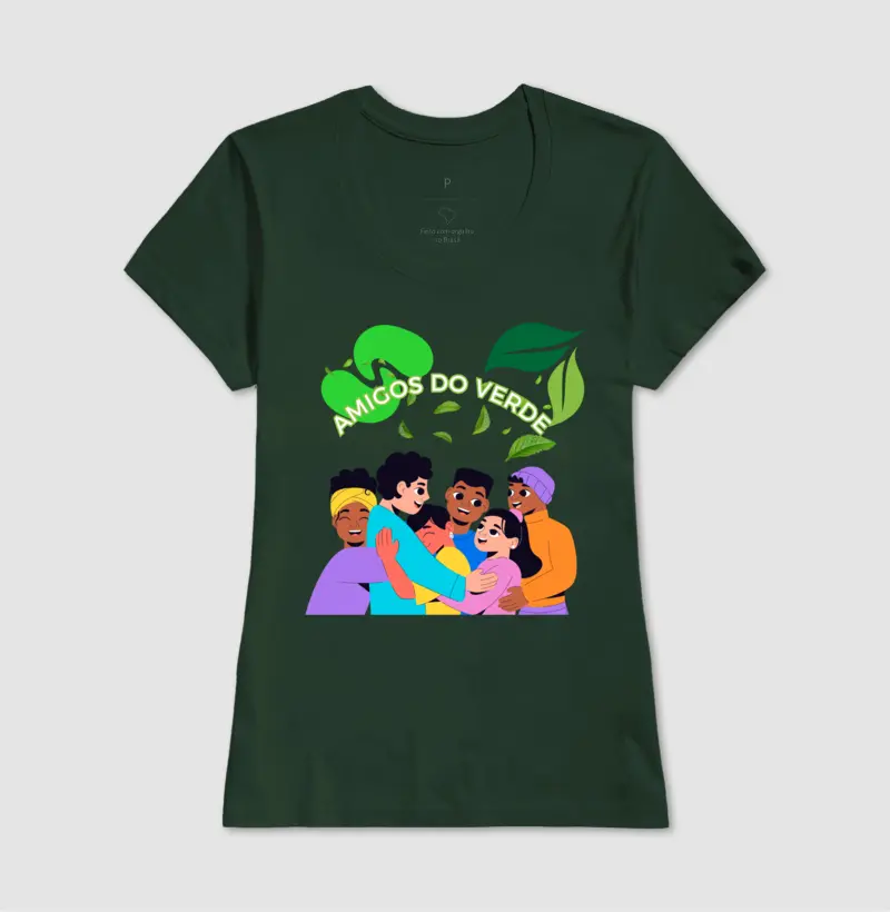 Camiseta Amigos do Verde Feminina