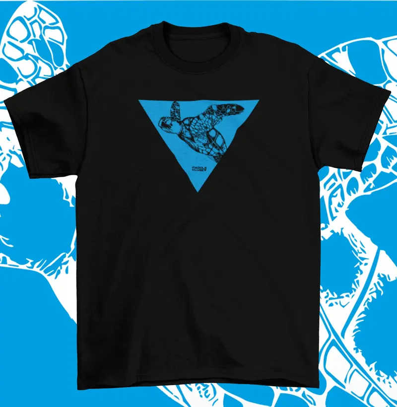 T-SHIRT masculino e feminina  - OCEAN / TARTARUGA