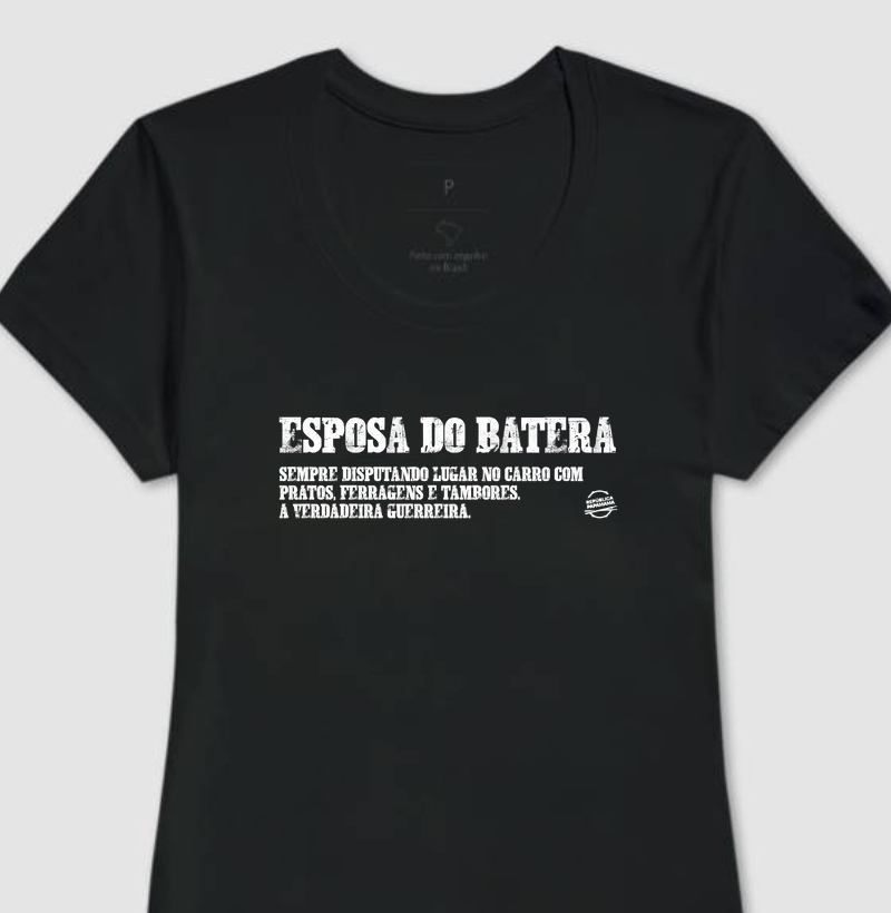 Esposa do Batera (monocromática)