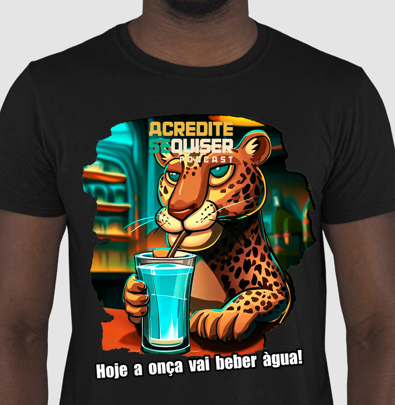 Camisa ASQ-A onça vai bebe Água  01