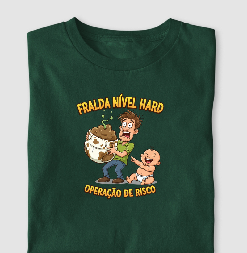 fralda nivél hard operação de risco