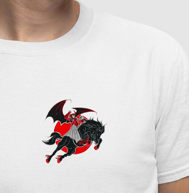 Vingador em seu cavalinho - Cavena do Dragão