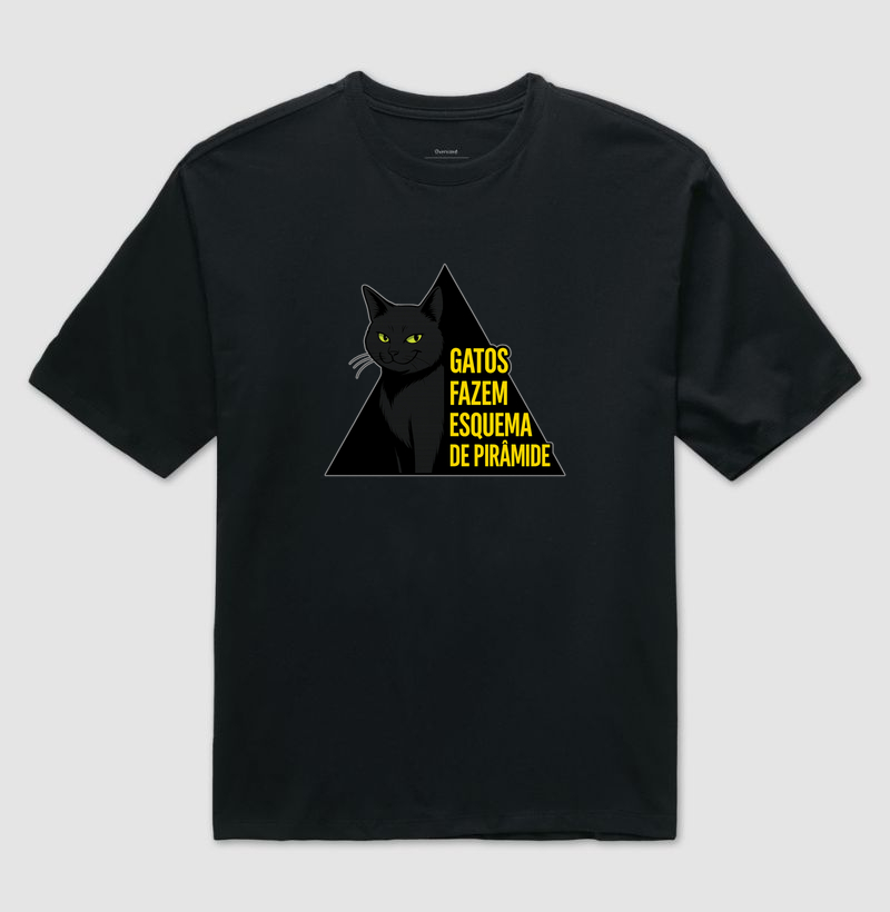 Gatos fazem esquema de pirâmide
