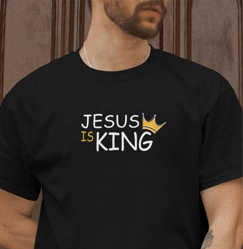 Camiseta Jesus is king ll