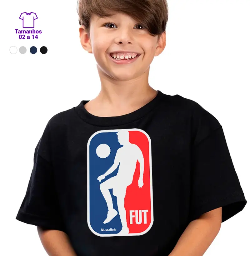 Camiseta Prefiro Futebol - Kids