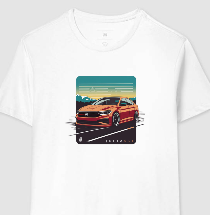Camiseta Manga Curta Jetta GLI Orange