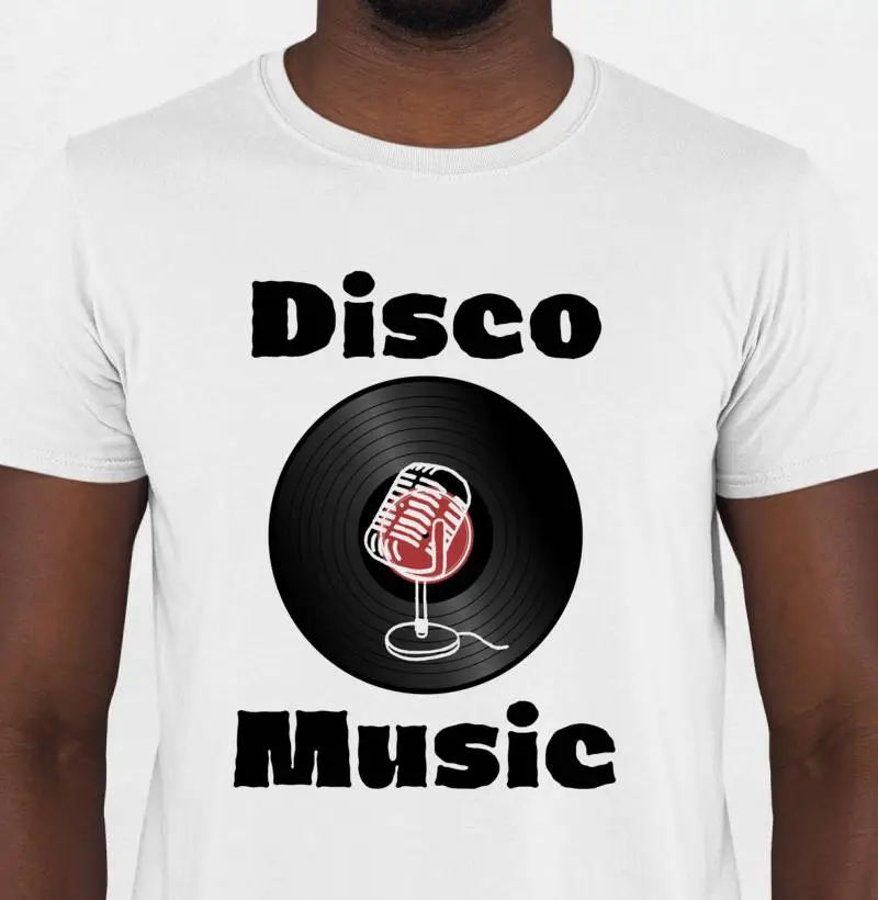 Camiseta Disco Music