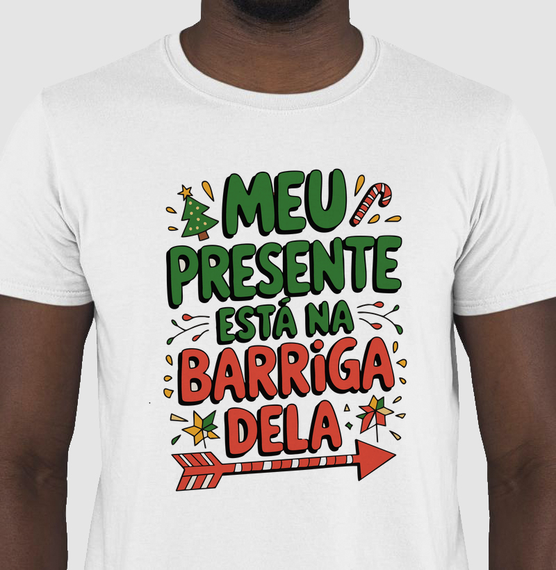 Meu presente está na barriga dela