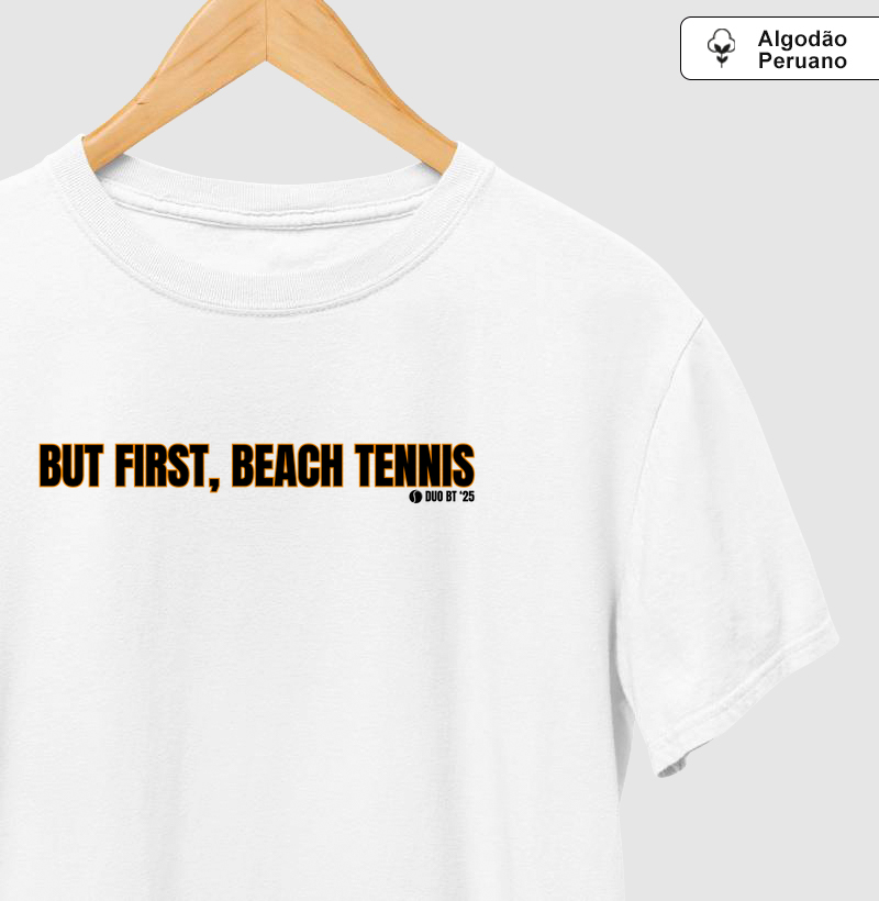 But First, Beach Tennis