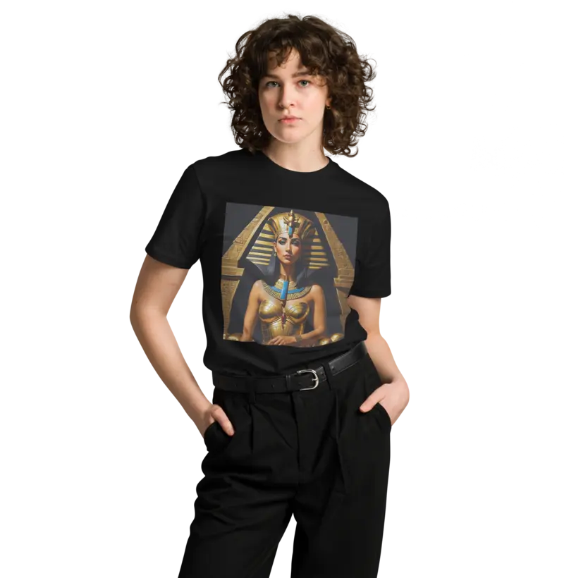 Poder Feminino: Garanta sua Camiseta Cleópatra e Imponha Presença!