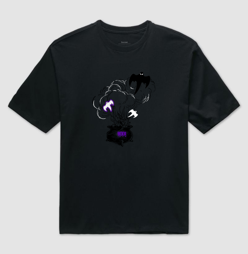 Camiseta Ghosting Oversized