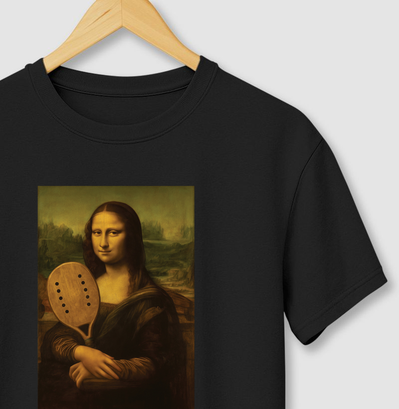 Beach Tennis - Leonardo Da Vinci - Mona Lisa